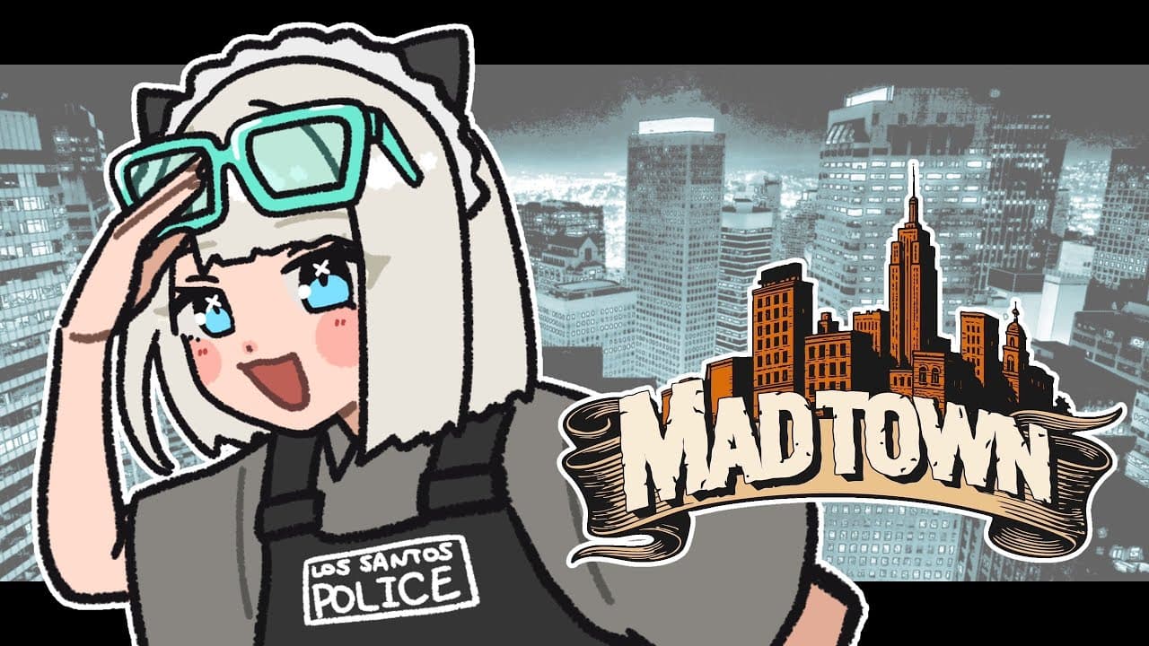 【#MADTOWN】警察１１日目！本日からメイドもしますっ【 絲依とい / ネオポルテ 】