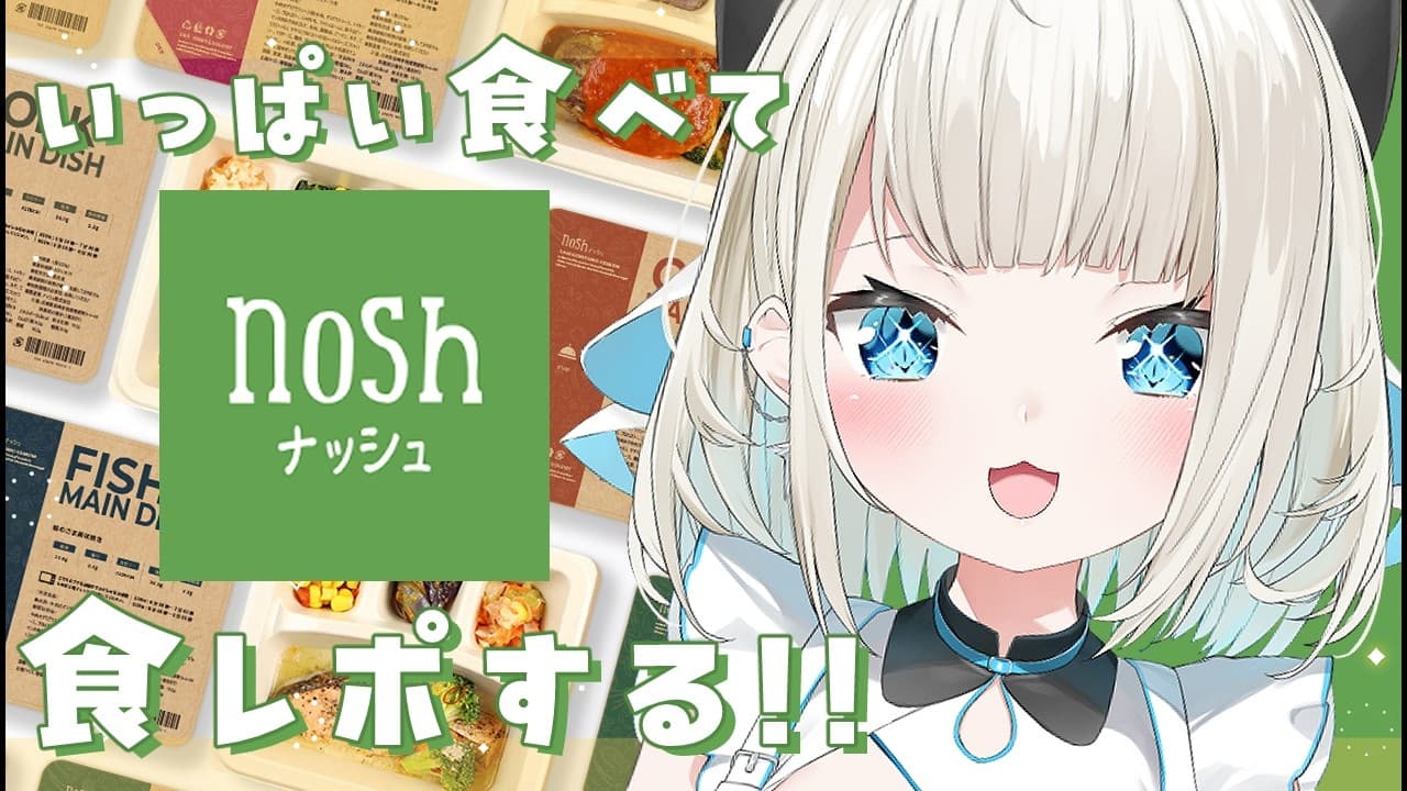 【 nosh-ナッシュ 】初めてのnosh✨いっぱい食べていといオススメ決める！【 絲依とい / ネオポルテ 】