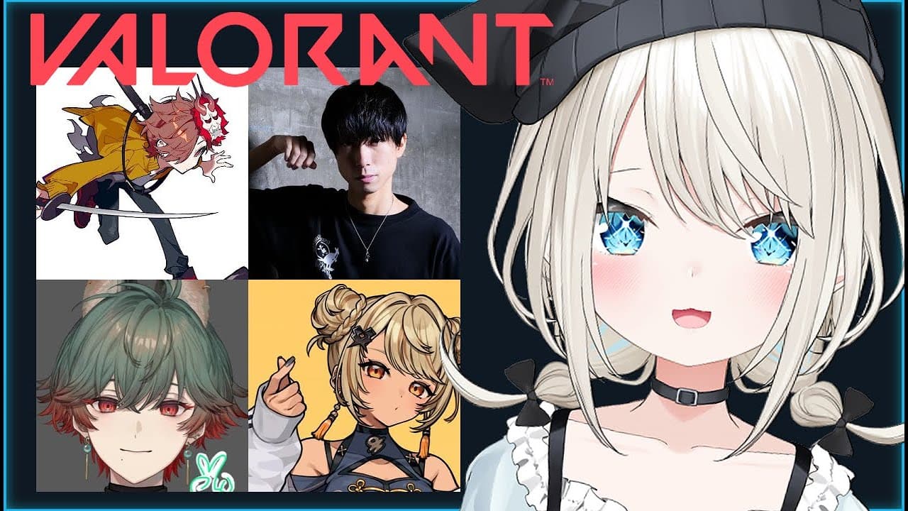 【VALORANT】突発ヴァロ！新あくとランクつけるよ～！w/きゅぴちゃん、ツクモくん、ととさん、ありさかさん【ネオポルテ/絲依とい】