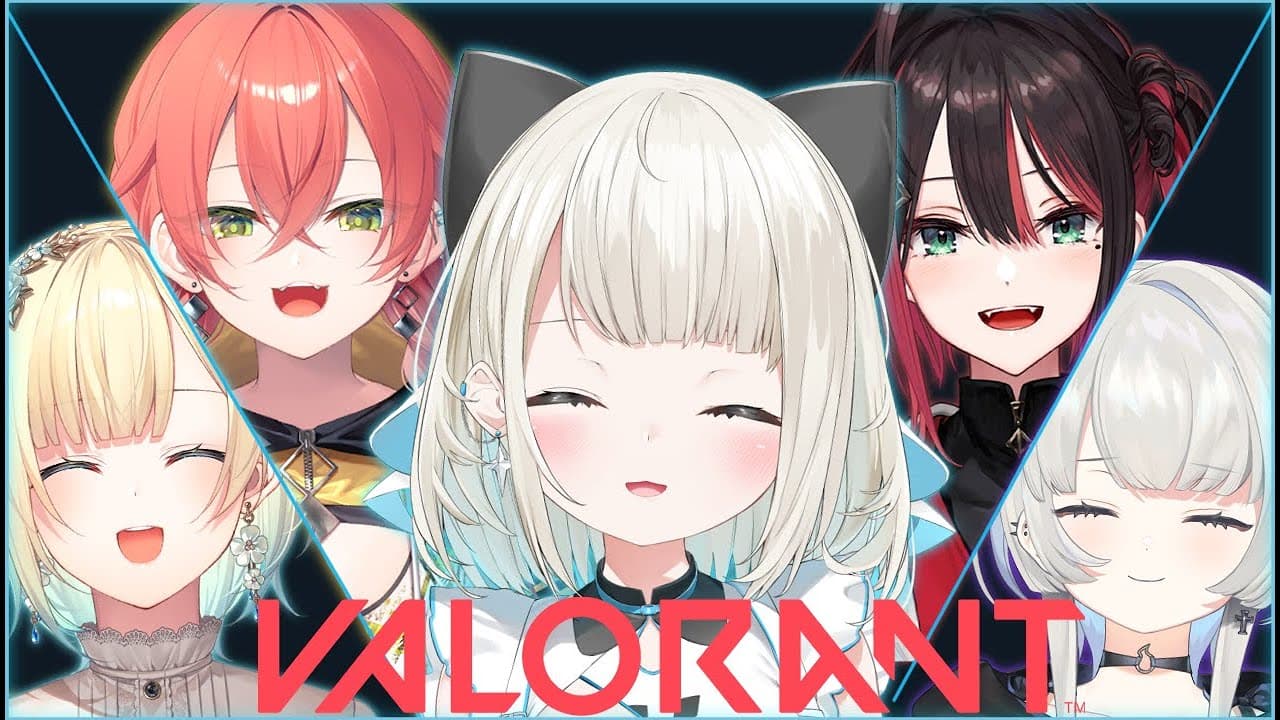 【VALORANT】フルパヴァロ！プラ２に行きたい～！ w/ 緋月ゆい先輩、幽乃うつろん、藍沢えまたそ、獅子堂うおうお【ネオポルテ/絲依とい】