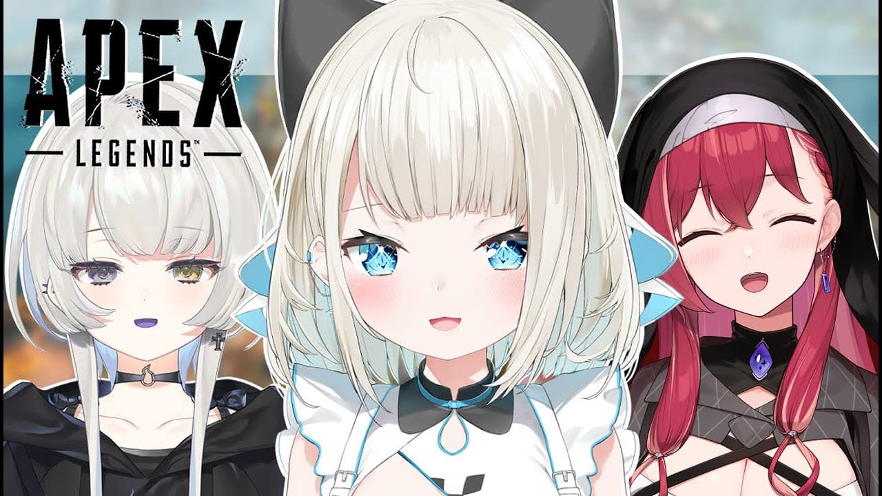 【APEX】ゲームと会話のキャリーお願いします。w/幽乃うつろちゃん、昏昏アリアちゃん【ネオポルテ/絲依とい】