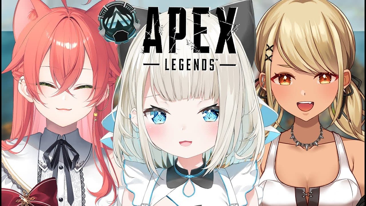 【APEX】3人でランクあげするお時間です！w/獅子堂あかりちゃん、神成きゅぴちゃん【ネオポルテ/絲依とい】
