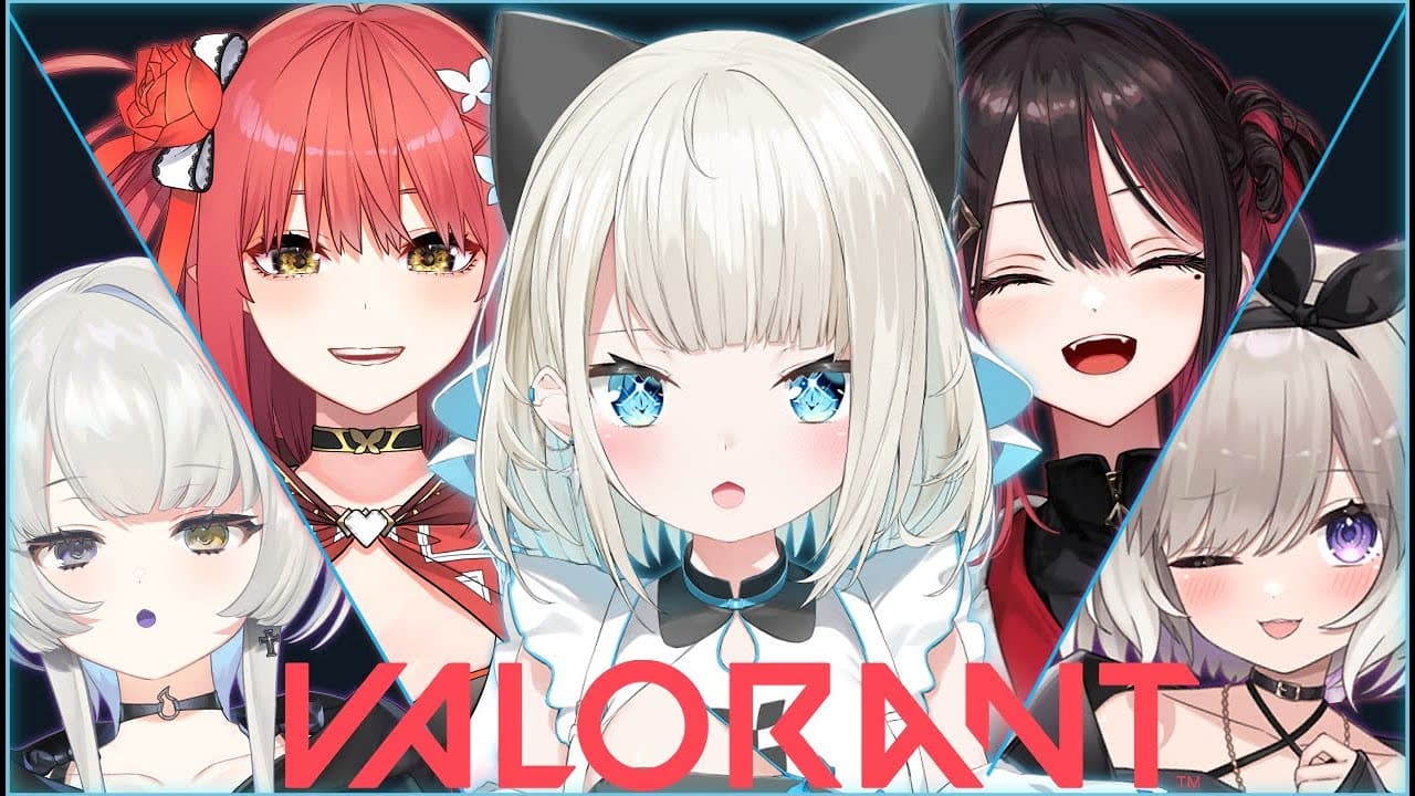 【VALORANT】箱フルパ女子ヴァロ！ w/ 心白てと、緋月ゆい先輩、夜絆ニウ、幽乃うつろん、【ネオポルテ/絲依とい】