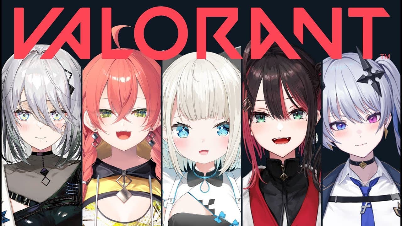 【VALORANT】初めましての女子会フルパ w/獅子堂あかりちゃん、ソフィア・ヴァレンタインちゃん、緋月ゆい先輩、天帝フォルテ先輩【ネオポルテ/絲依とい】