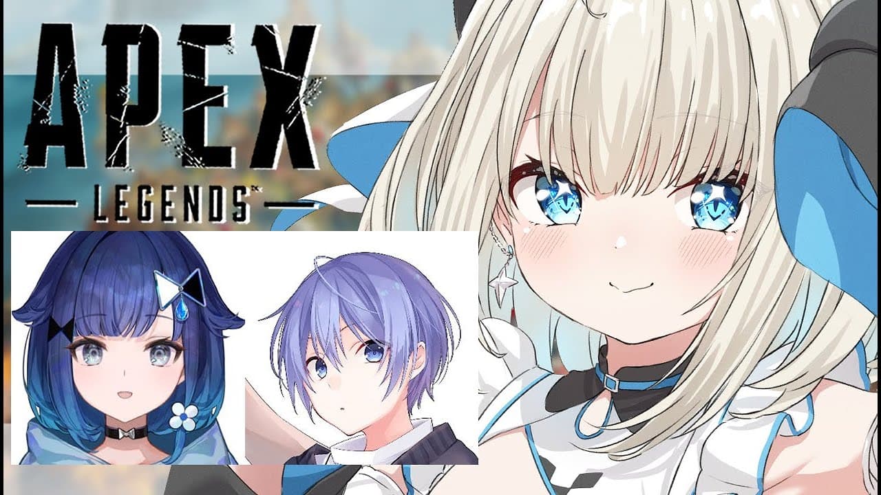 【APEX】寒色メンバーふるぱえぺ🔫w/レイド先輩、つむつう【ネオポルテ/絲依とい】