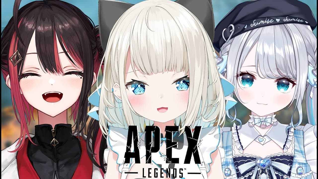 【APEX】えぺが新しくなっていたのでフルパ！w/ゆい先輩、すーちゃん【ネオポルテ/絲依とい】