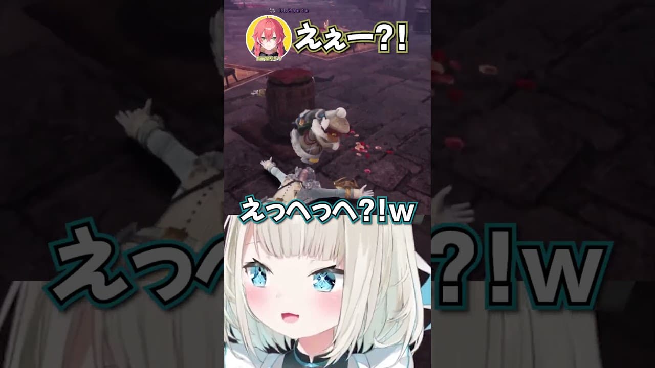 モンハン腕相撲でまさかの結果に…!? #モンハンワールド #絲依とい #獅子堂あかり #ネオポルテ #vtuber
