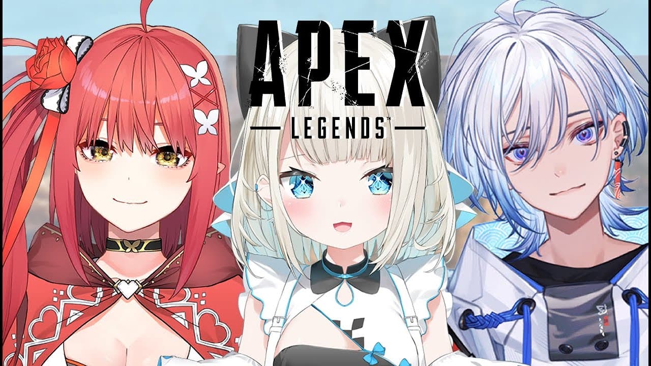 【APEX】ランクあげ！フルパで勝ちまくりますよ～【ネオポルテ/絲依とい/凪夢夛先輩/心白てと】