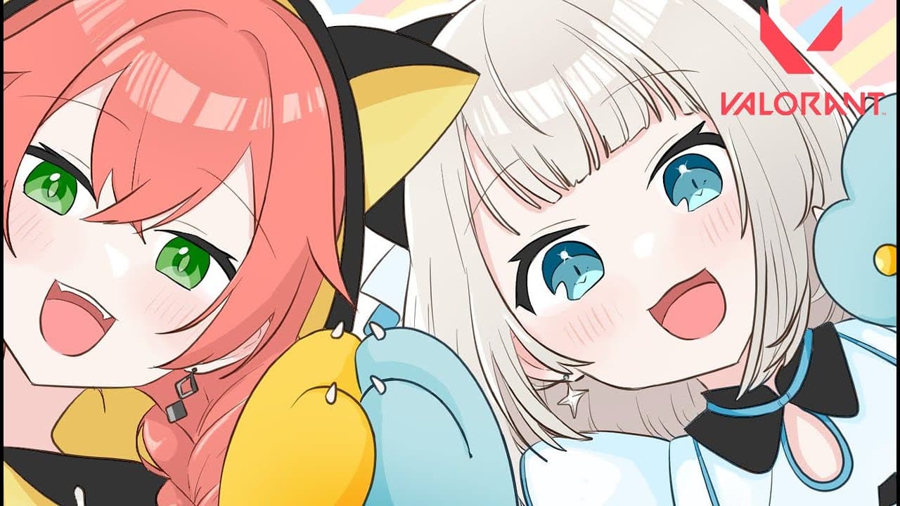【VALORANT】うぉいうぉいデュオデート→トリプル  w/獅子堂あかり、ミドリさｎ【ネオポルテ/絲依とい】