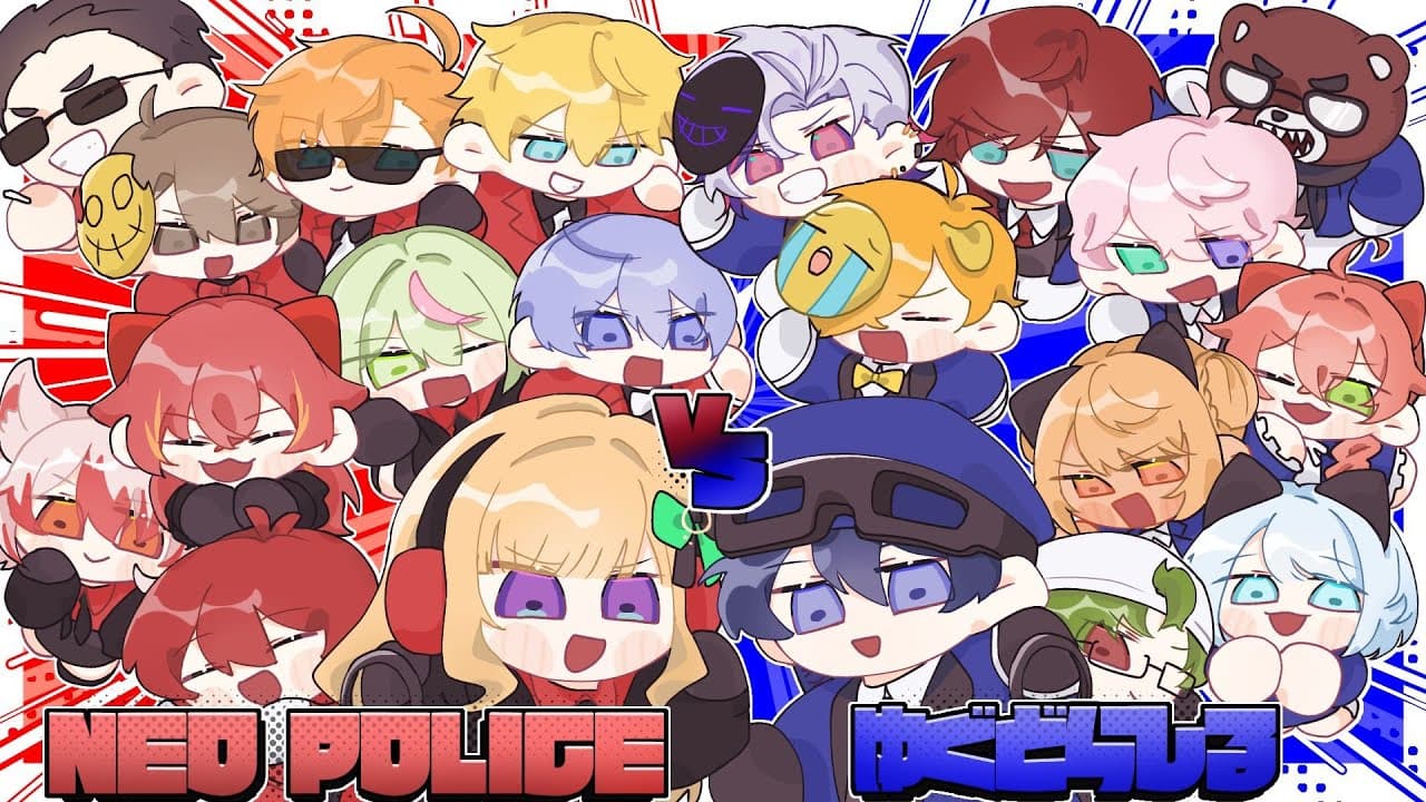 ネオポリスVSゆぐどらしる！マイクラでサバゲ🔫のお時間です！【絲依とい/ネオポルテ】