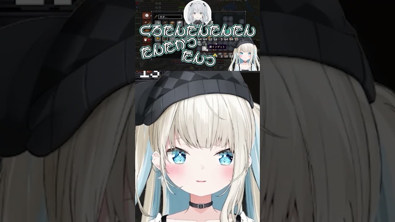 とろちゃんと一緒にくろさんさんさんさん…？！ #vcrminecraft #vcr #vtuber #絲依とい #猫麦とろろ