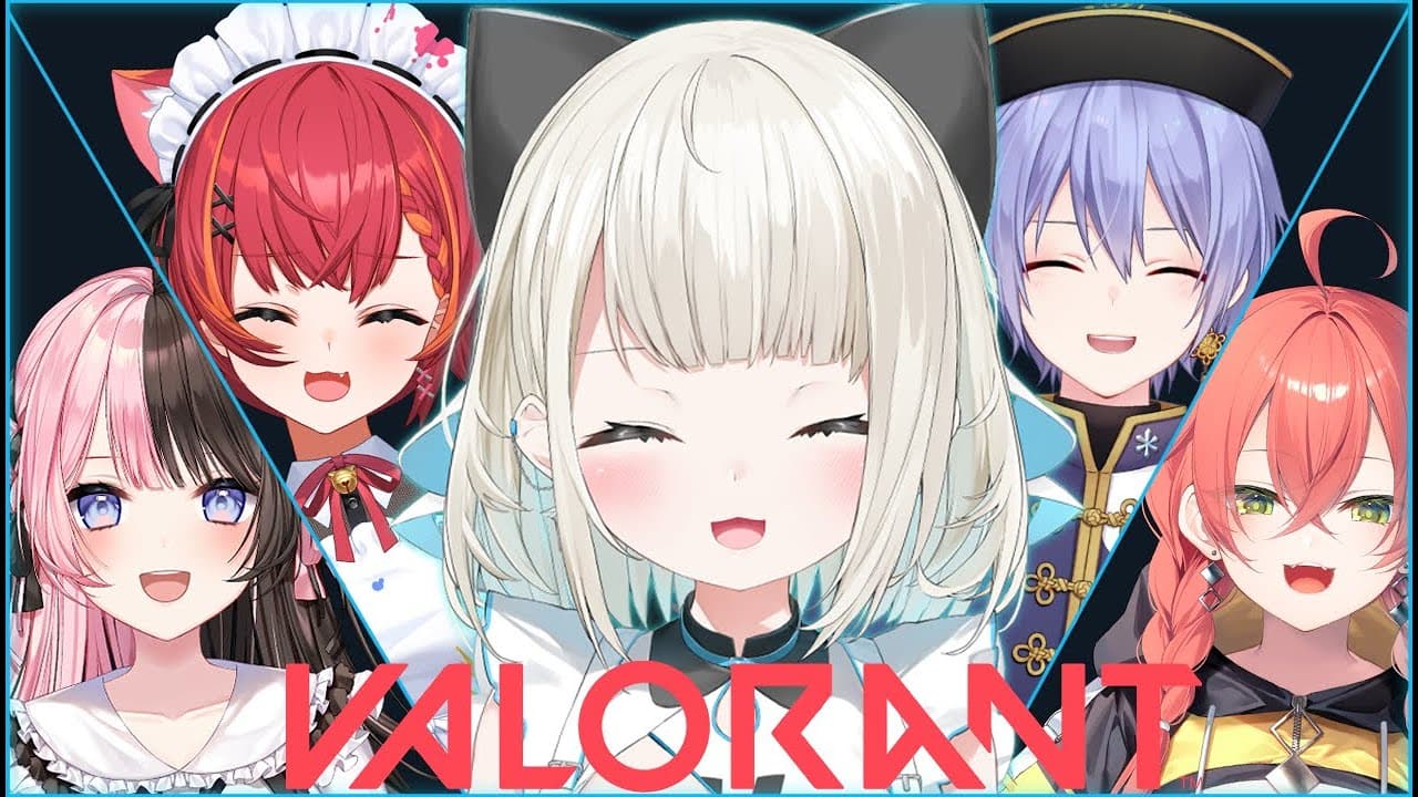 【VALORANT】わくわくフルパヴァロ！ w/うおうお、ひなのさん、つなちゃん、レイド先輩【ネオポルテ/絲依とい】