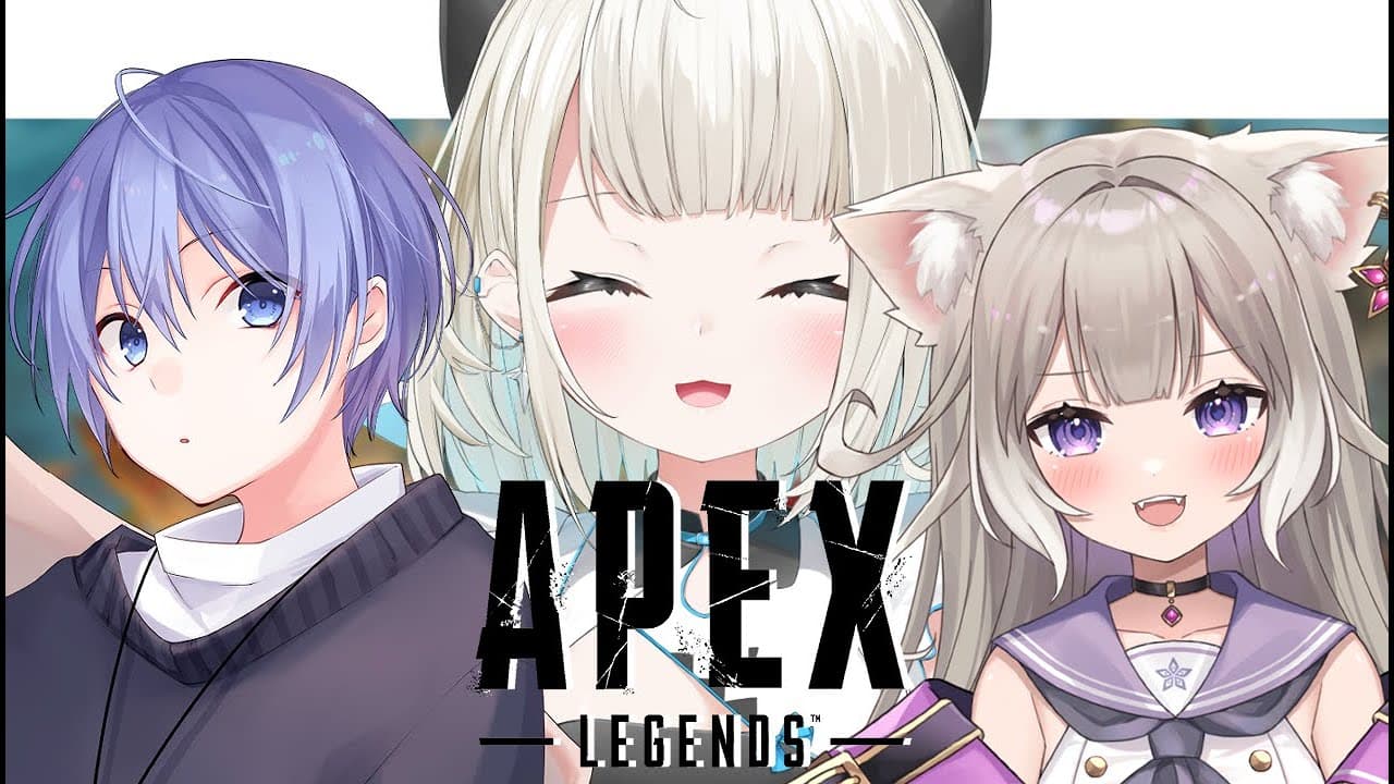 【APEX】プラチナまでいきます！/白雪レイド先輩、夜絆ニウ先輩【ネオポルテ/絲依とい】
