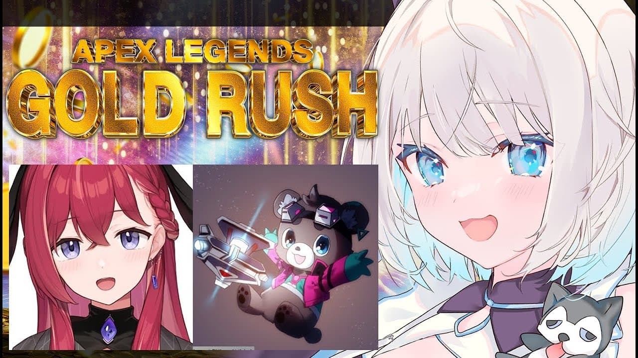 【APEX】GOLDRUSH✨3人でがんばるよー！！【ネオポルテ/絲依とい】